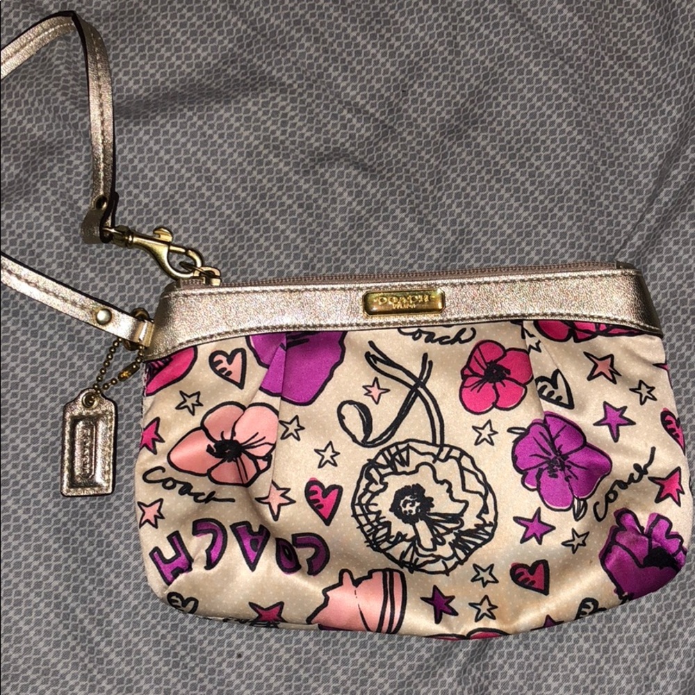 Coach wristlet